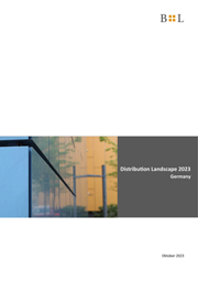 Distribution landscape building supplying industry Germany